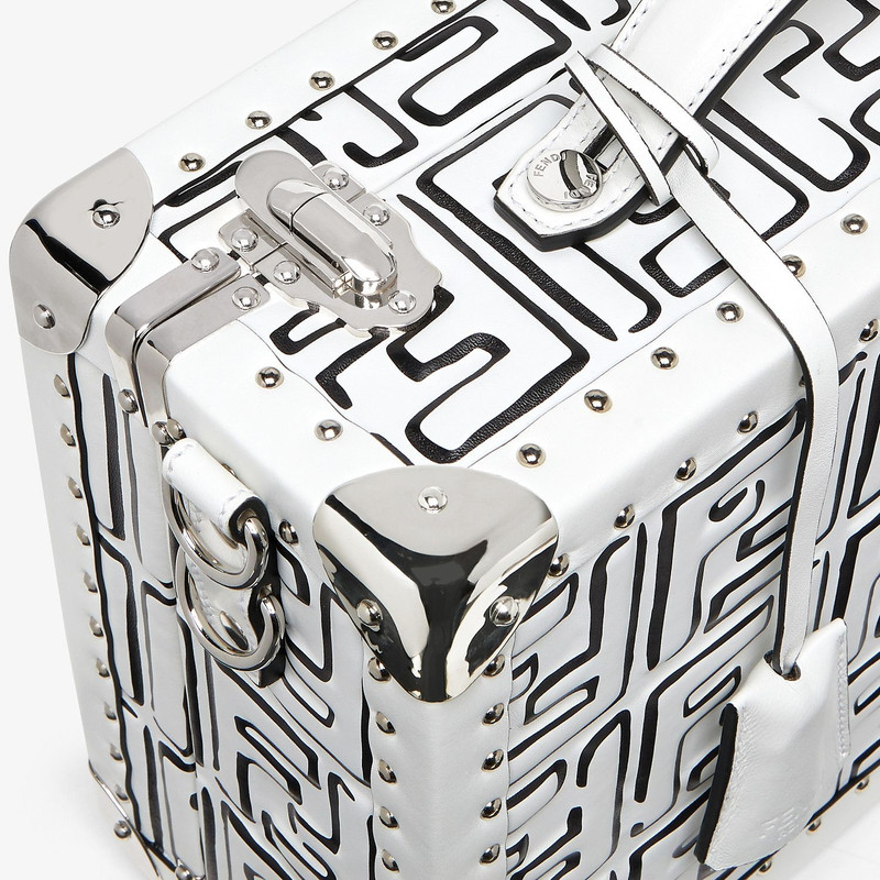 Fendi Roma Joshua Vides leather suitcase 5
