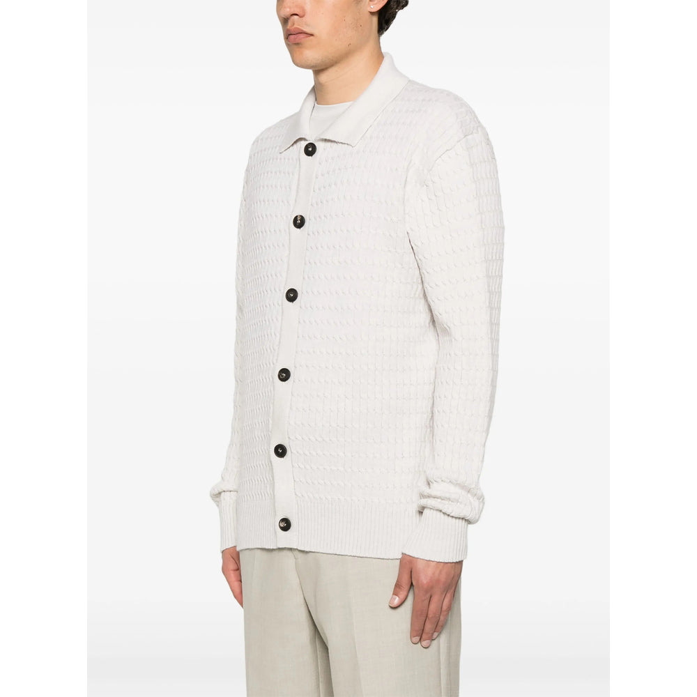 TAGLIATORE - Tagliatore Neutrals Sweaters & Knitwear - Cardigans Men - 3
