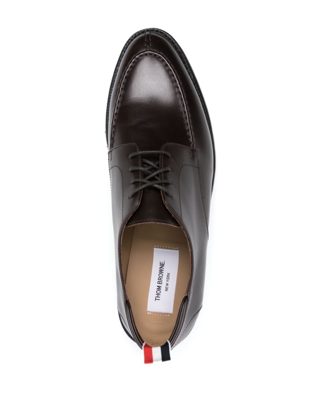 leather derby shoes - 4
