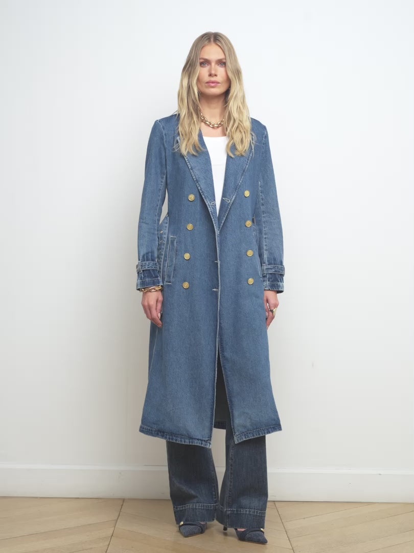 Bradley Denim Trench - 7