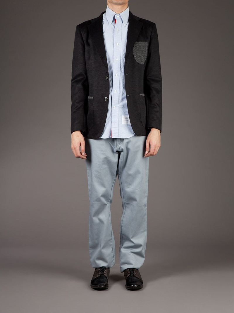Thom Browne straight leg trouser outlook