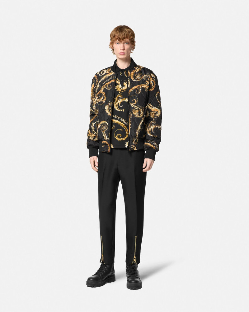 VERSACE JEANS COUTURE Chromo Couture Reversible Bomber Jacket outlook