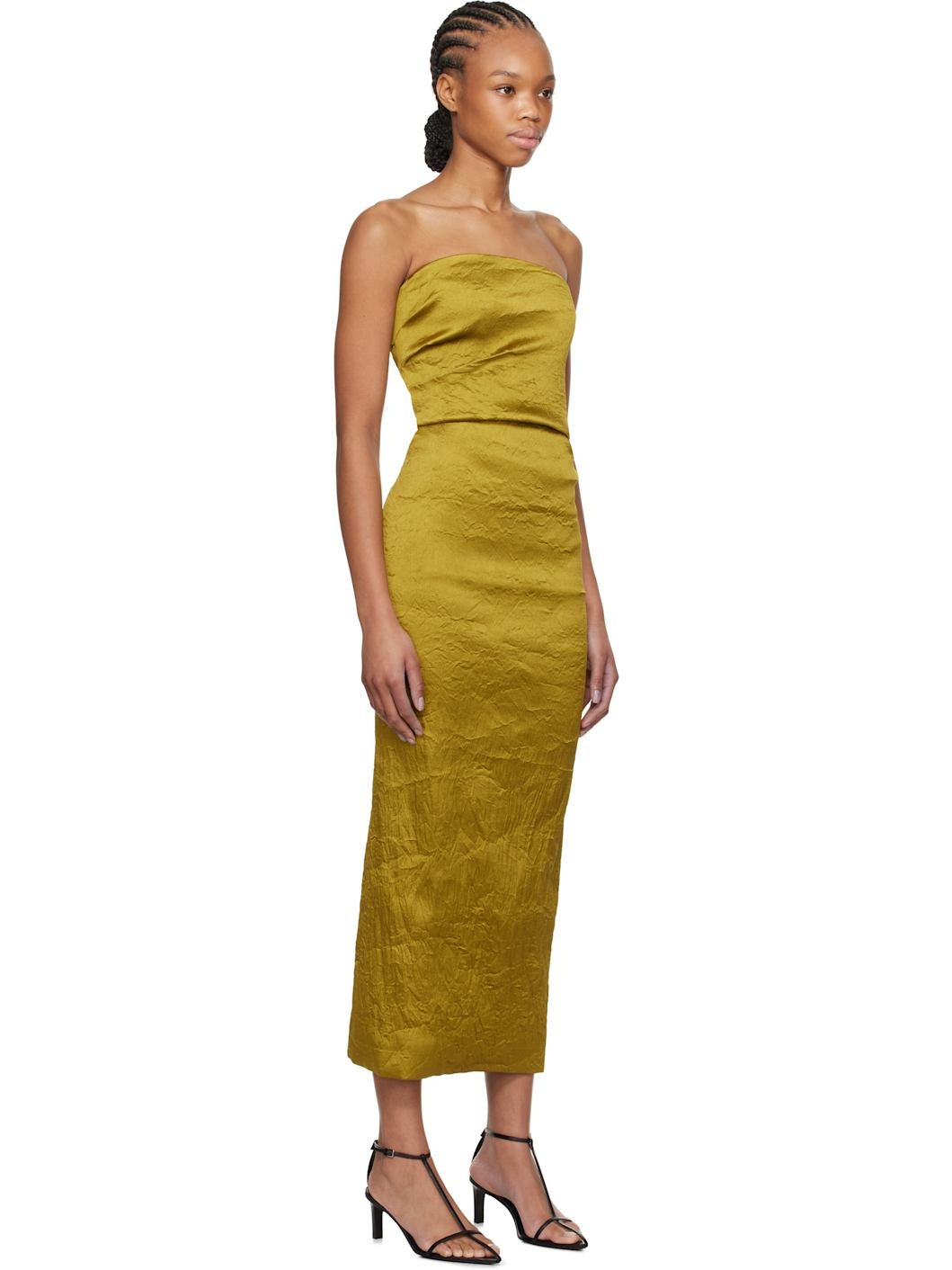 Gold Kezia Midi Dress - 2