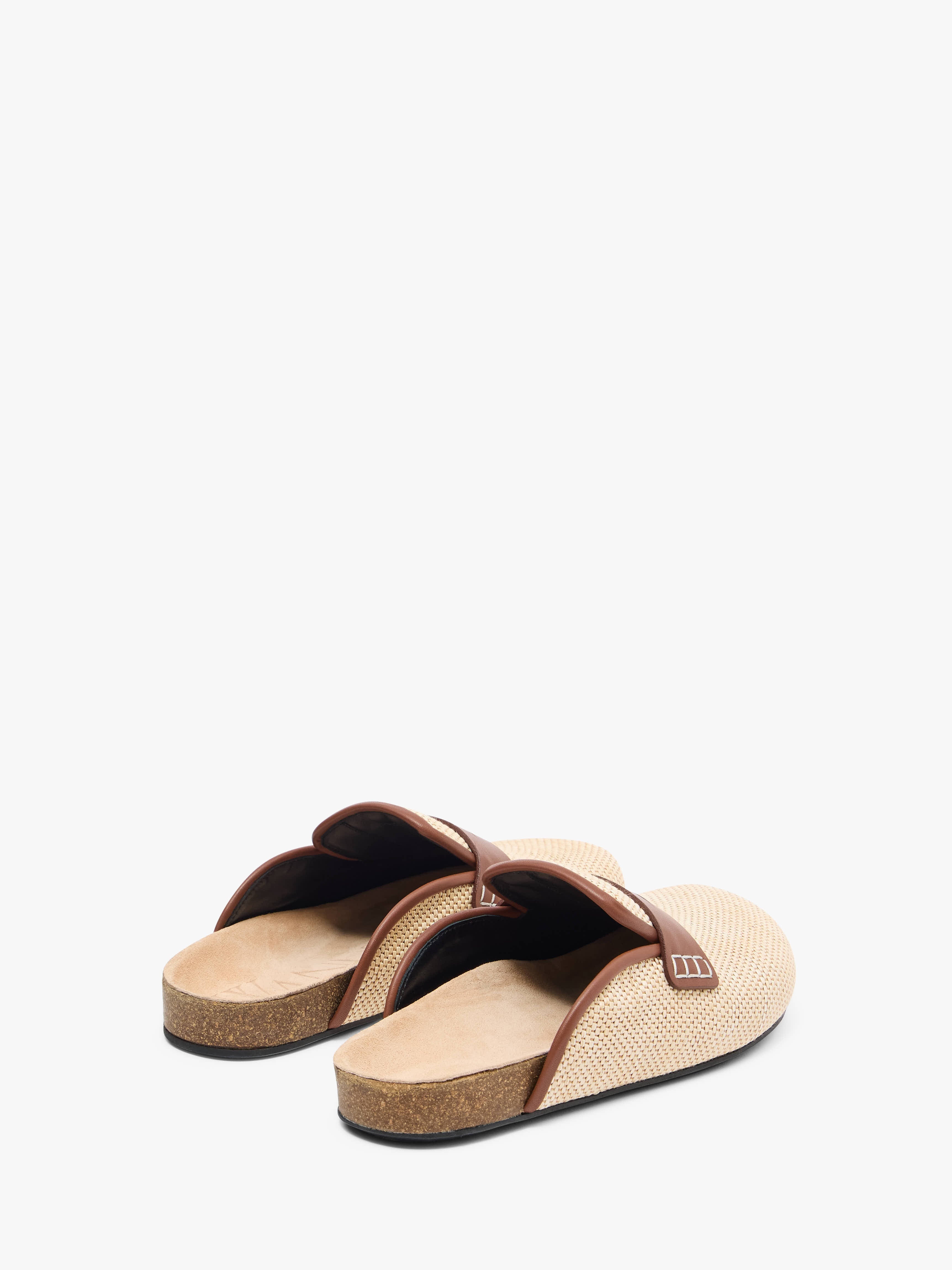 CANVAS LOAFER MULES - 3
