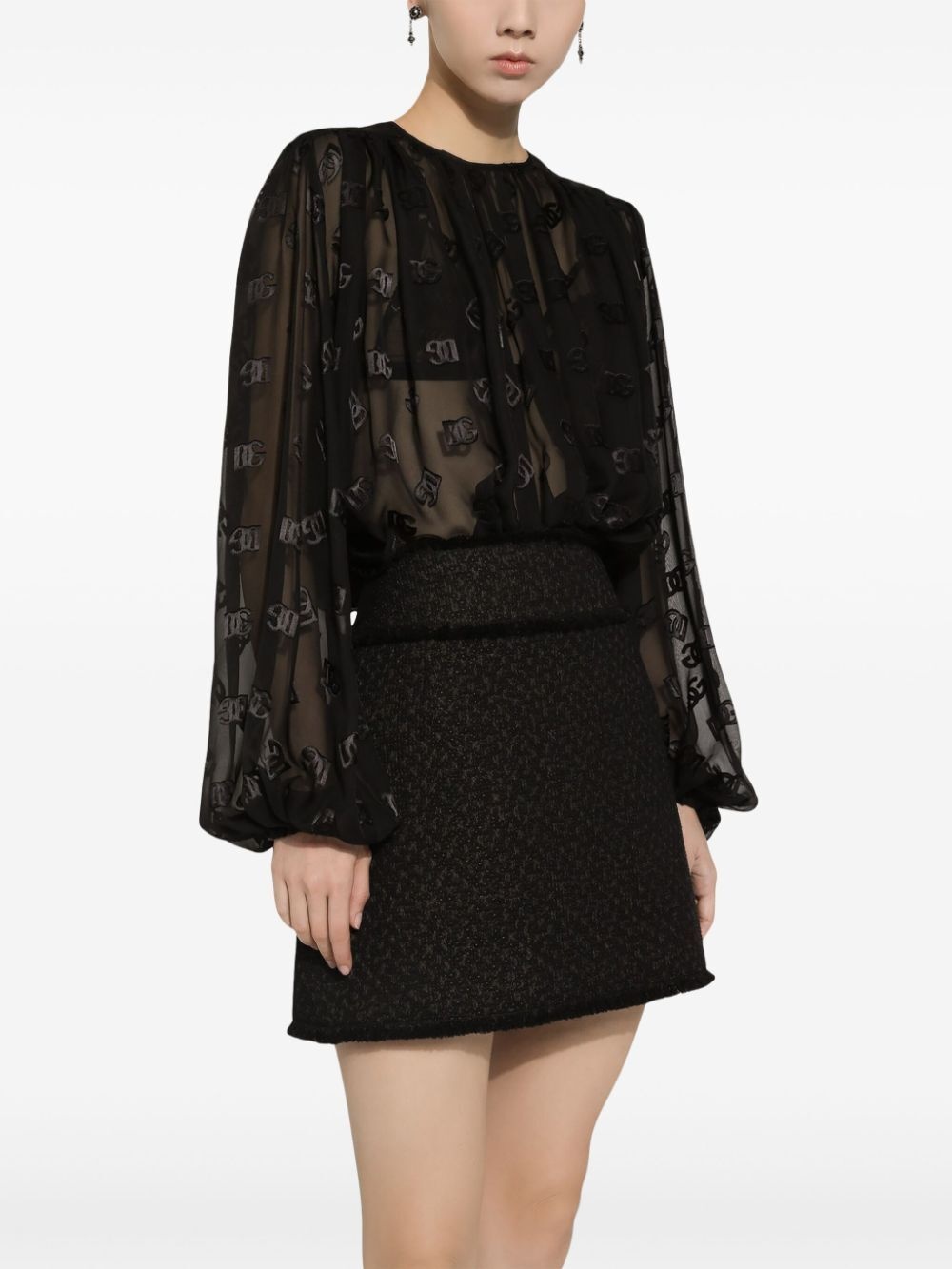 Dolce & Gabbana Women Gonna Raschel Tweed - 2