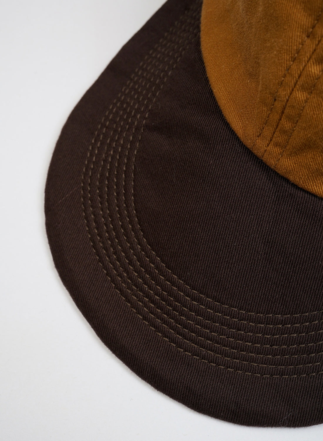 Baseball Cap Cotton Twill in Brown - 3