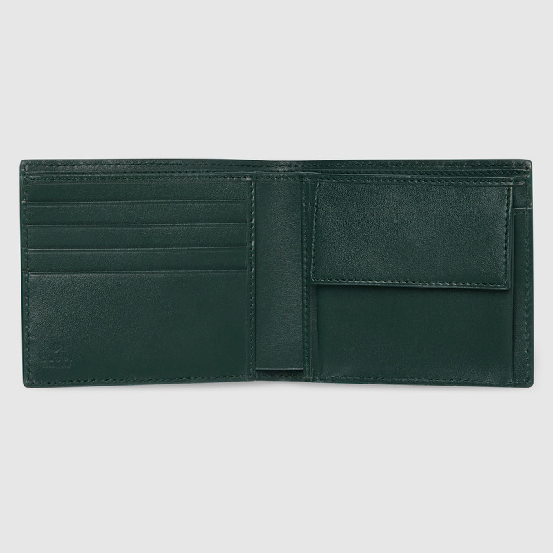 GUCCI Bordeaux interior GG coin wallet outlook