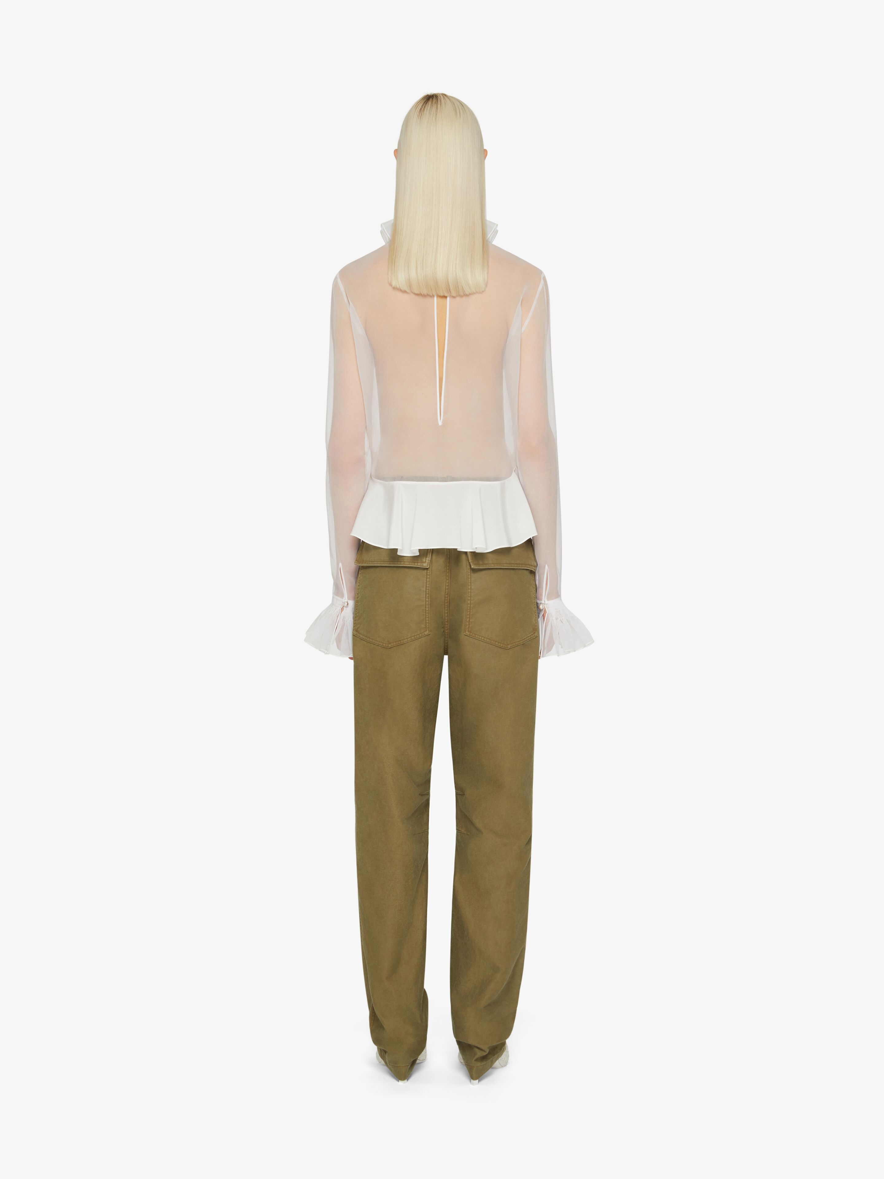 CARGO PANTS IN COTTON - 4