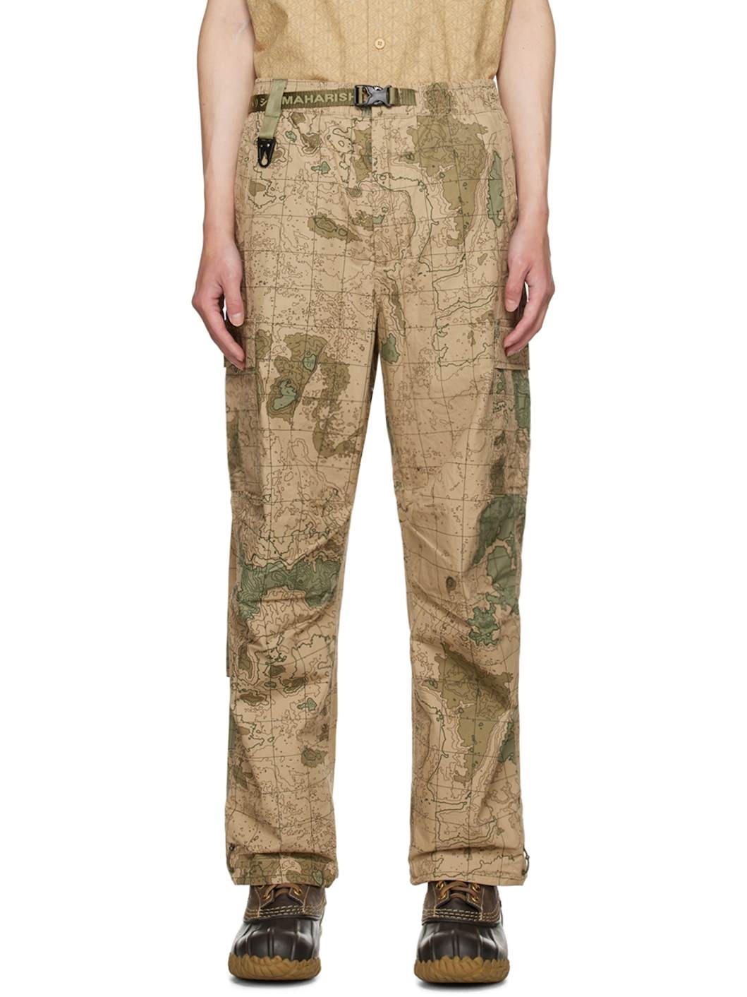 Khaki Trek Cargo Pants - 1