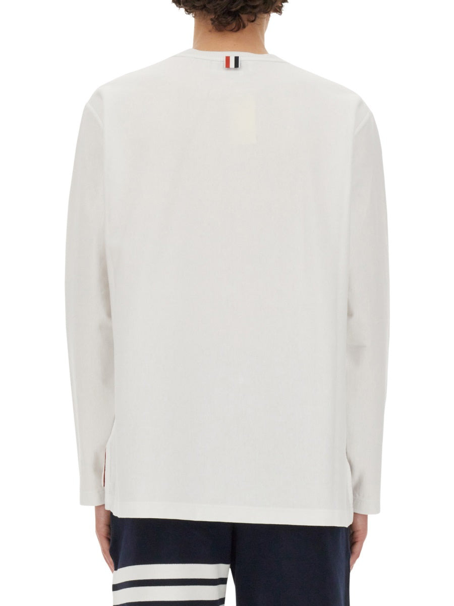 Thom Browne Men T-Shirt With Logo - 3