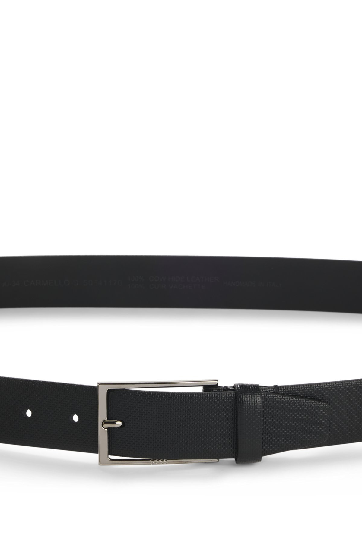 BELT BAG WITH TRIMS IN PRINTED ITALIAN LEATHER - 4
