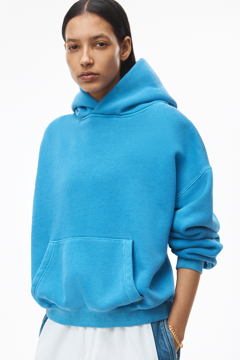 HOODIE IN DENSE FLEECE 3
