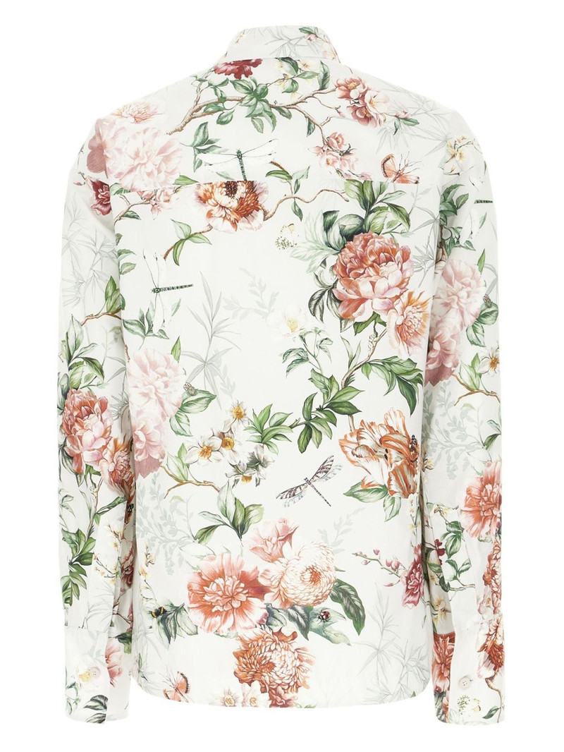 THE ATTICO floral-print shirt outlook