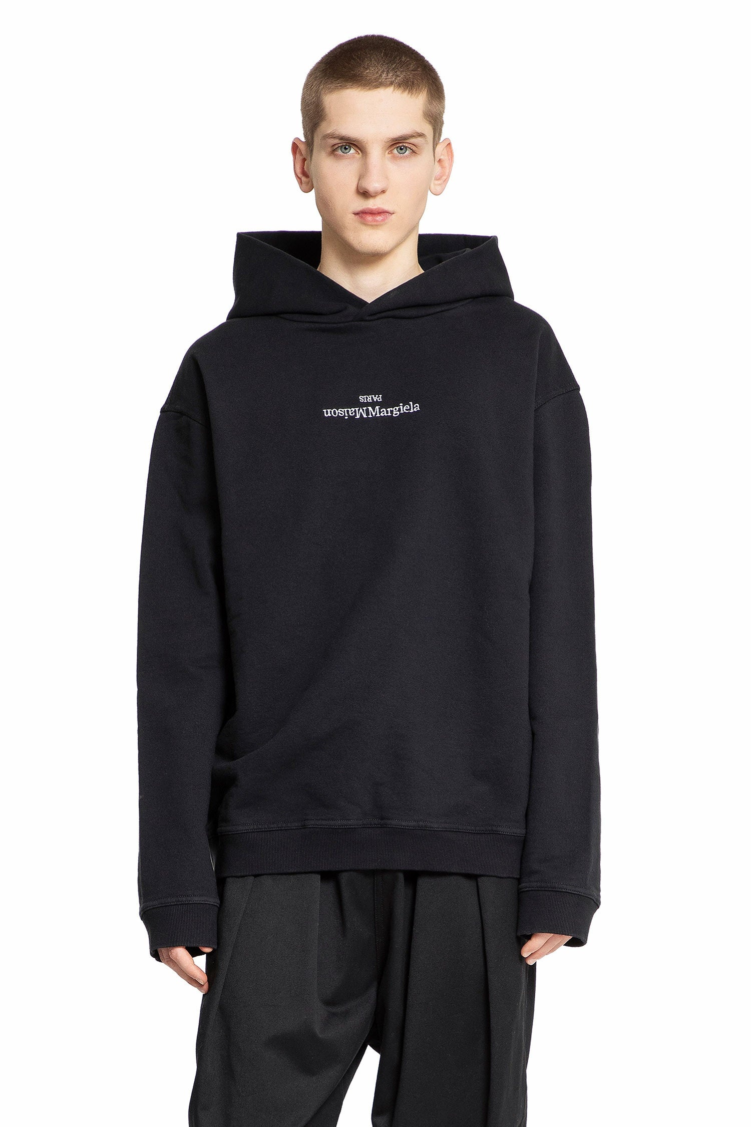 Hooded-Upsidedown-Sweatshirt - 1
