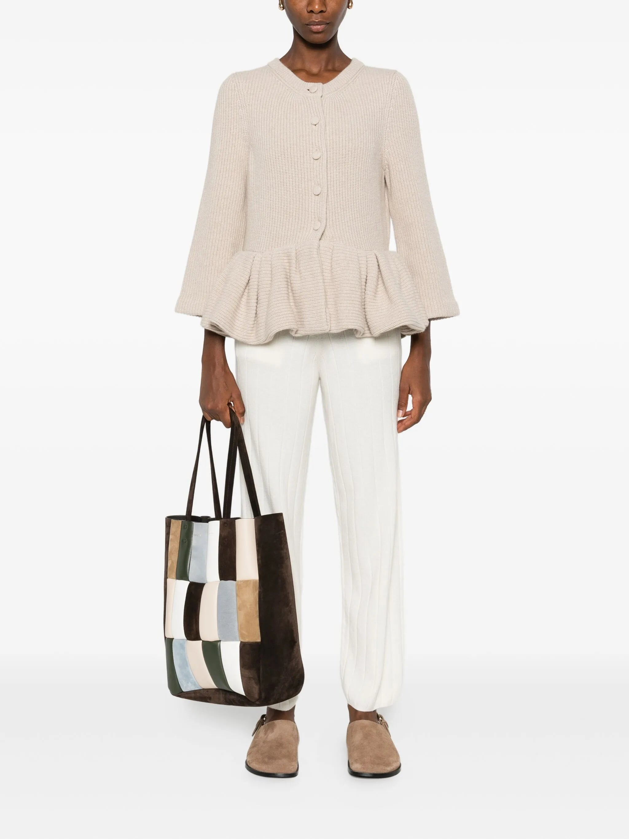 Max Mara Ribbed Knit Trousers - 3