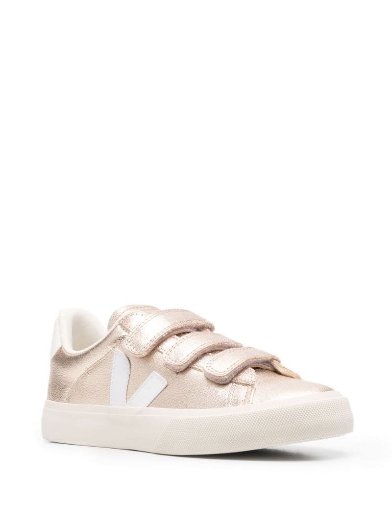 Recife metallic touch-strap sneakers - 2