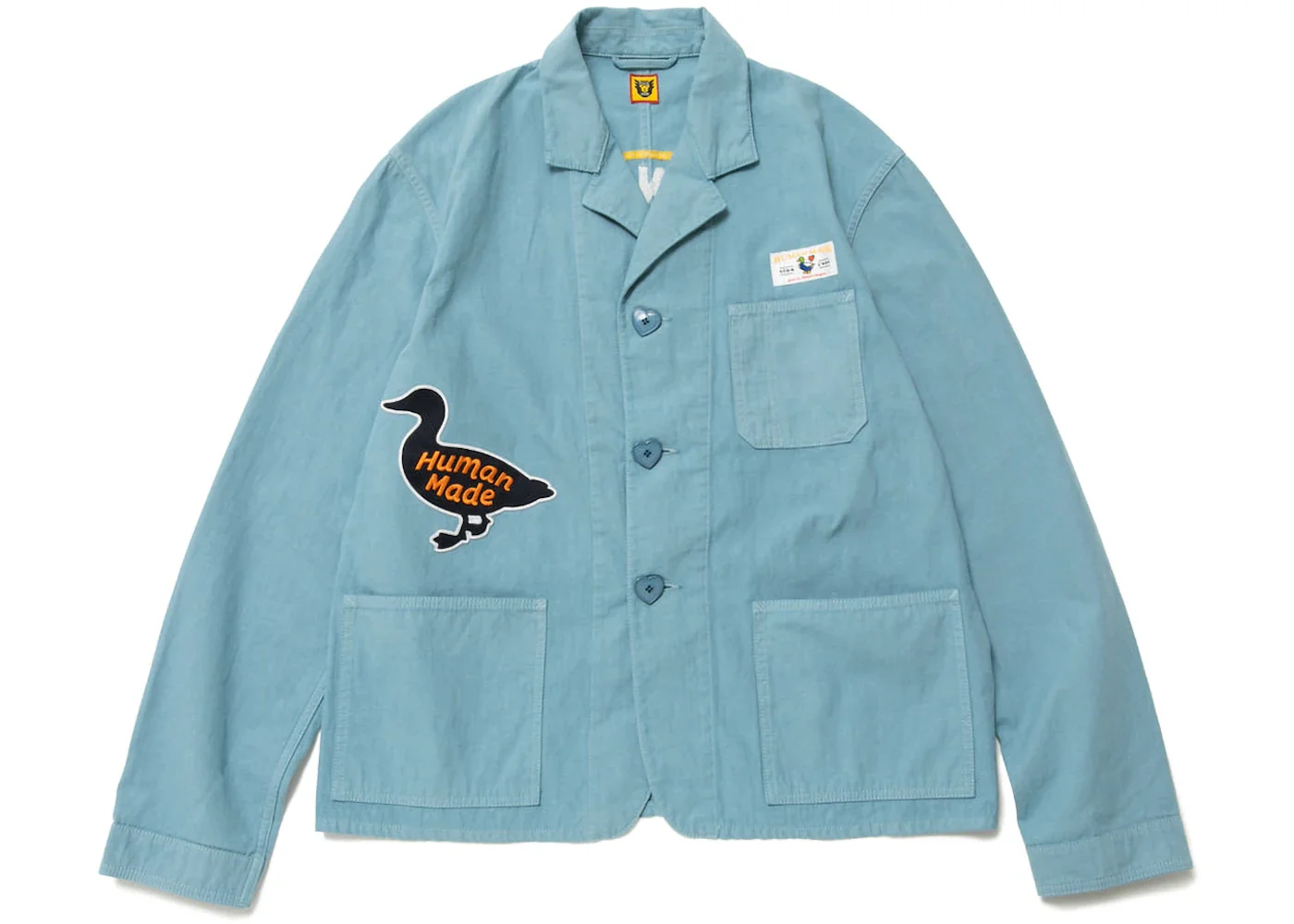 Human Made Factory Jacket Blue - 1