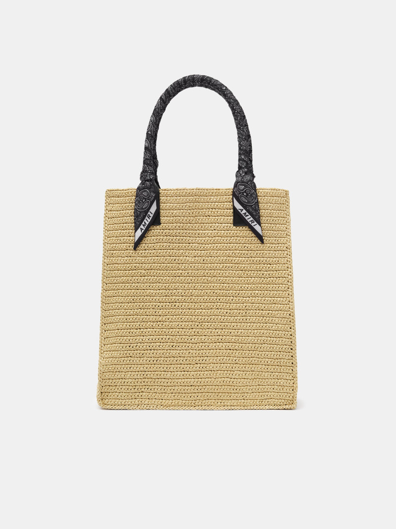 AMIRI RAFFIA TOTE 4
