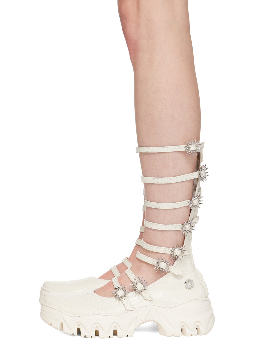 Off-White MJ High Ballerina Flats - 3