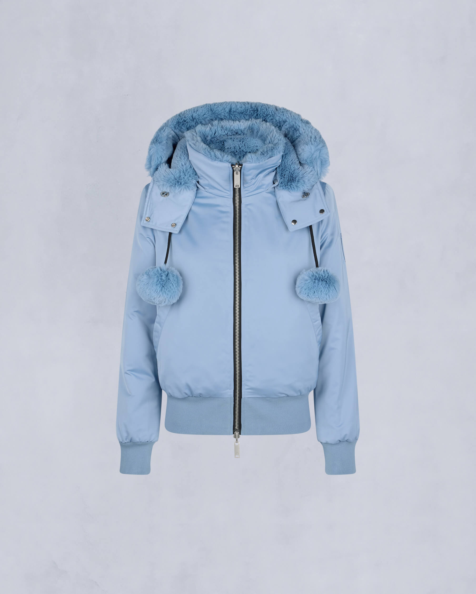 DEBBIE BUNNY SATIN BOMBER JACKET - 1