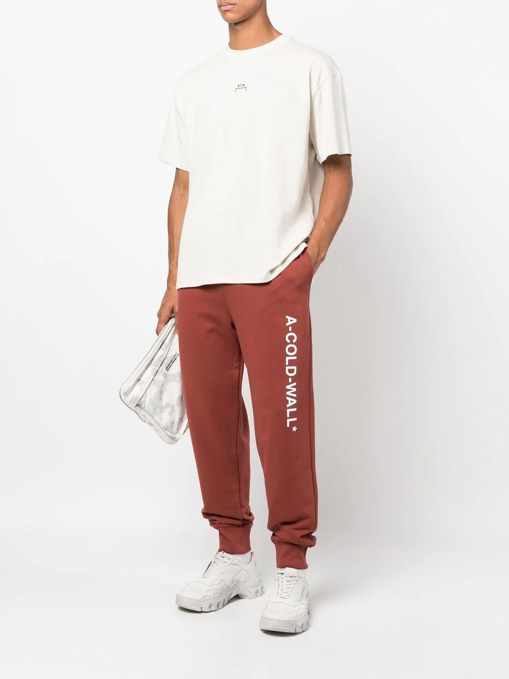 Essential logo-print track pants - 2