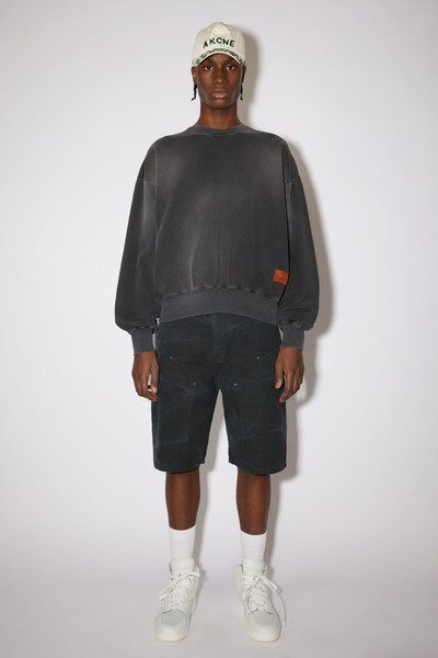 Acne Studios Relaxed sweatshirt - Black outlook