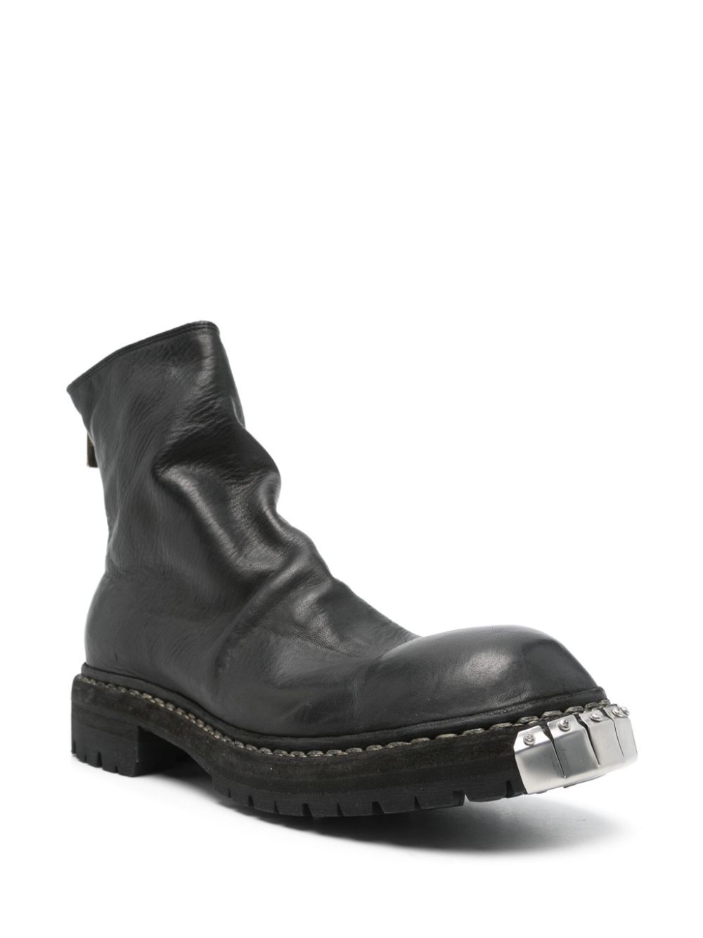 leather boots - 2