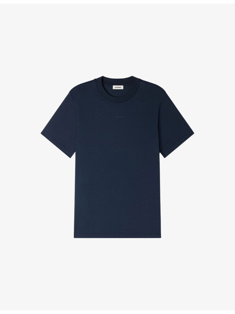 Short-Sleeved Cotton-Jersey T-Shirt 1