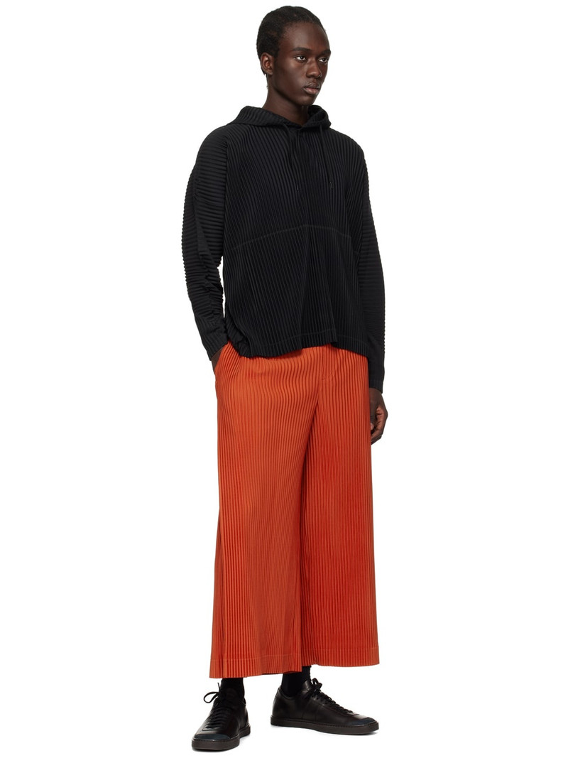 ISSEY MIYAKE Black Monthly Color December Hoodie outlook