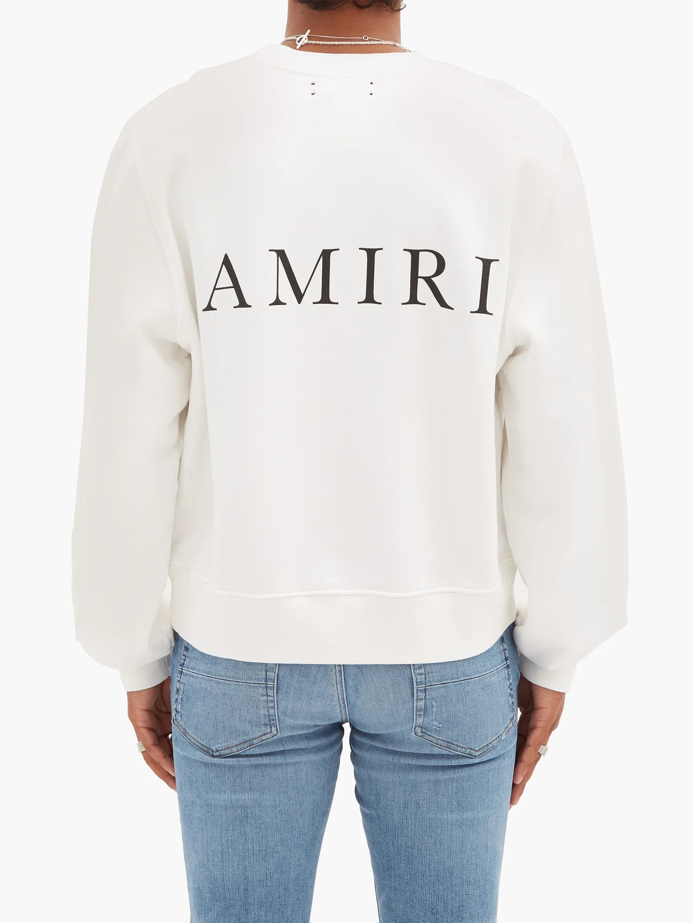 Hotel-print cotton-jersey sweatshirt - 5