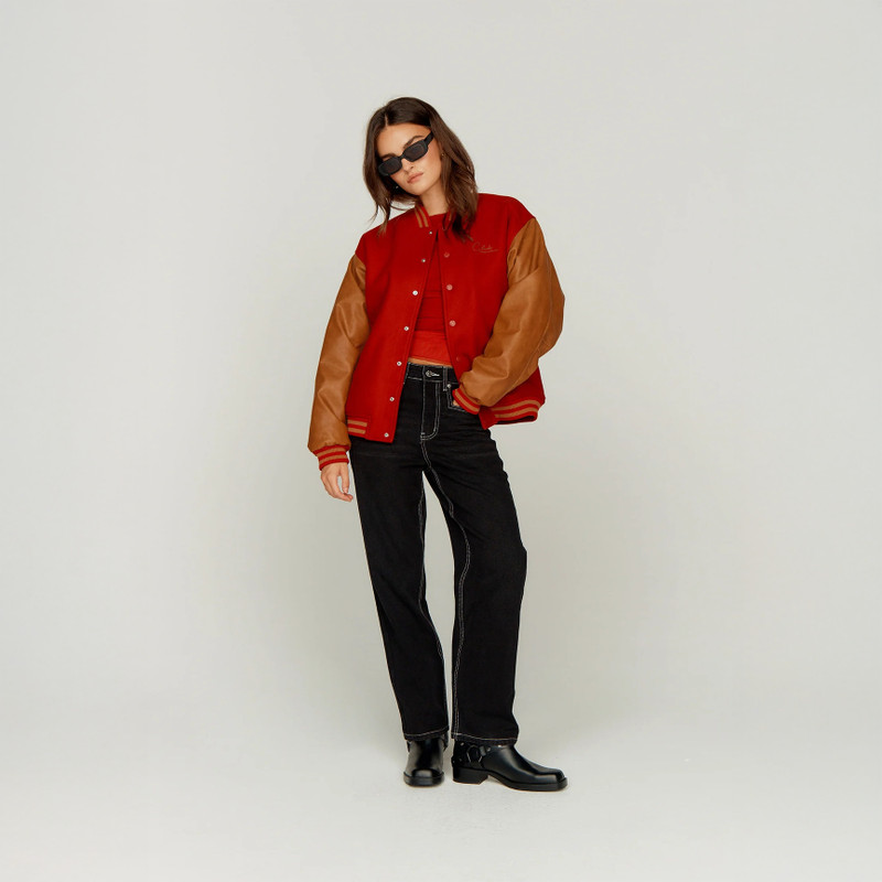 House of Sunny THE CLUB VARSITY BOMBER outlook