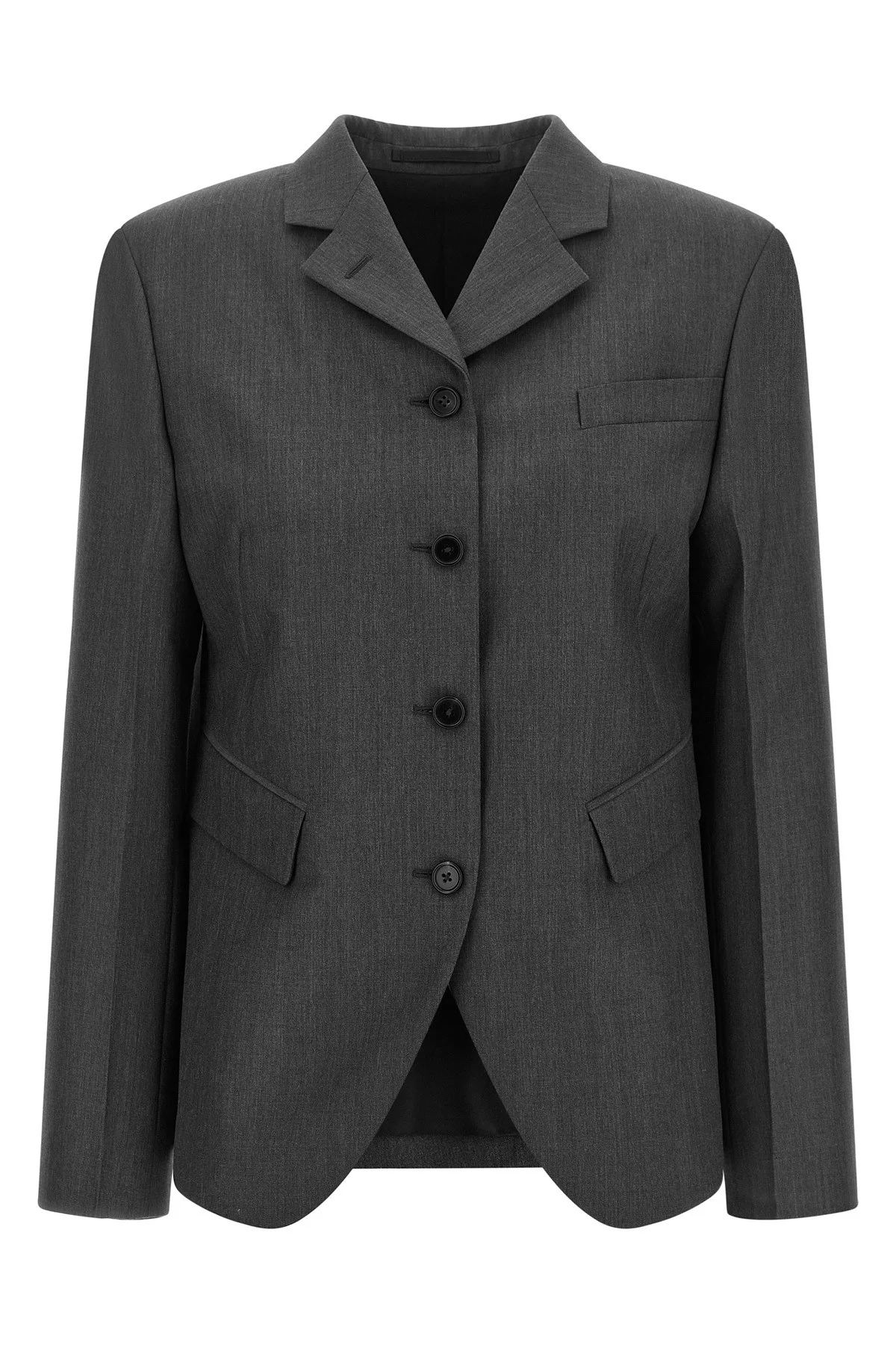 Single-Breasted Blazer - 1