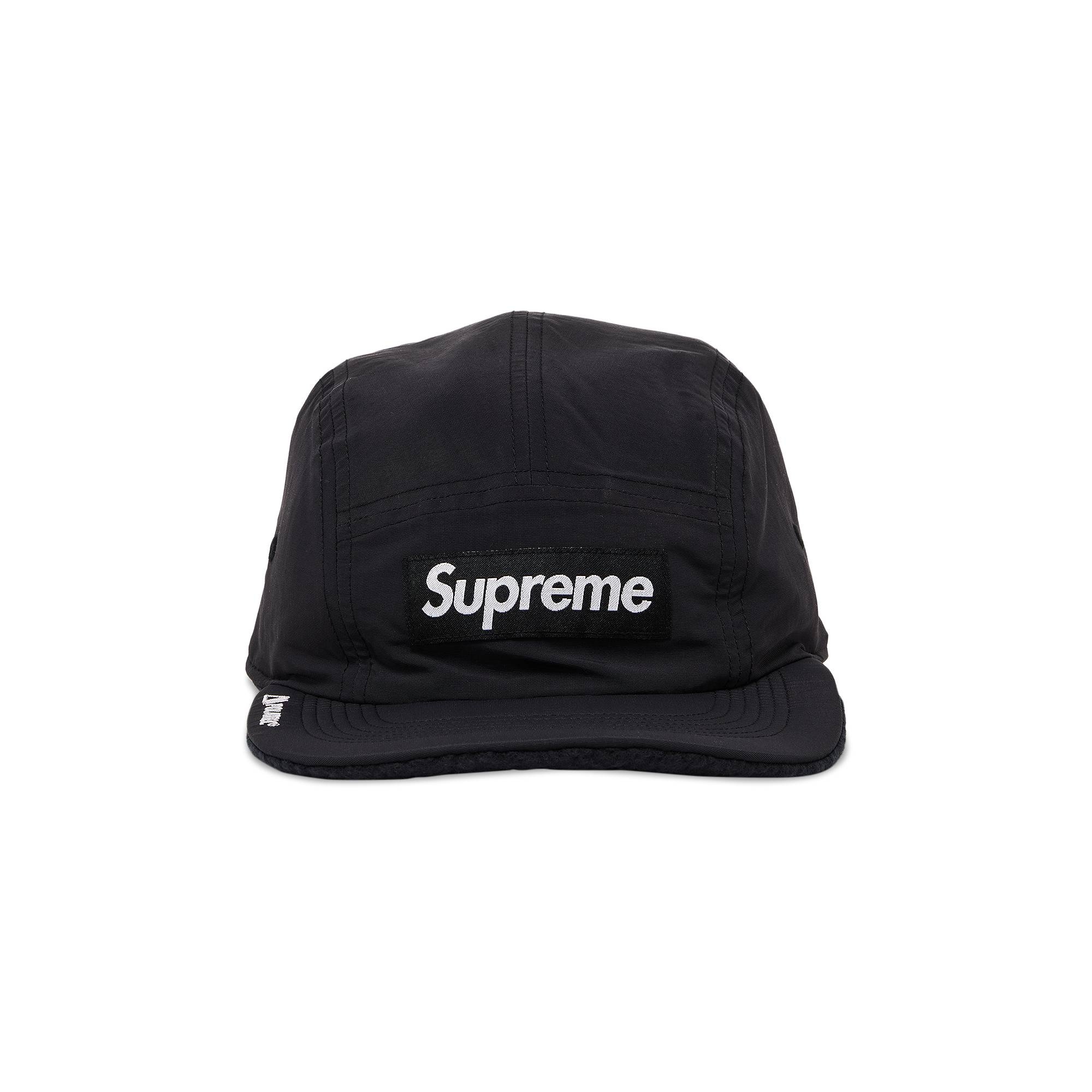 Supreme Polartec Shearling Reversible Camp Cap 'Black' - 1