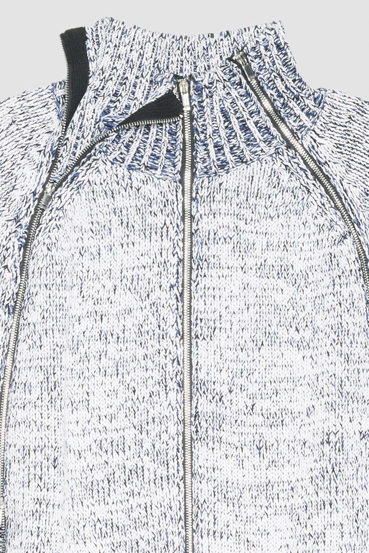 Long Sleeve Marled Pullover - 9