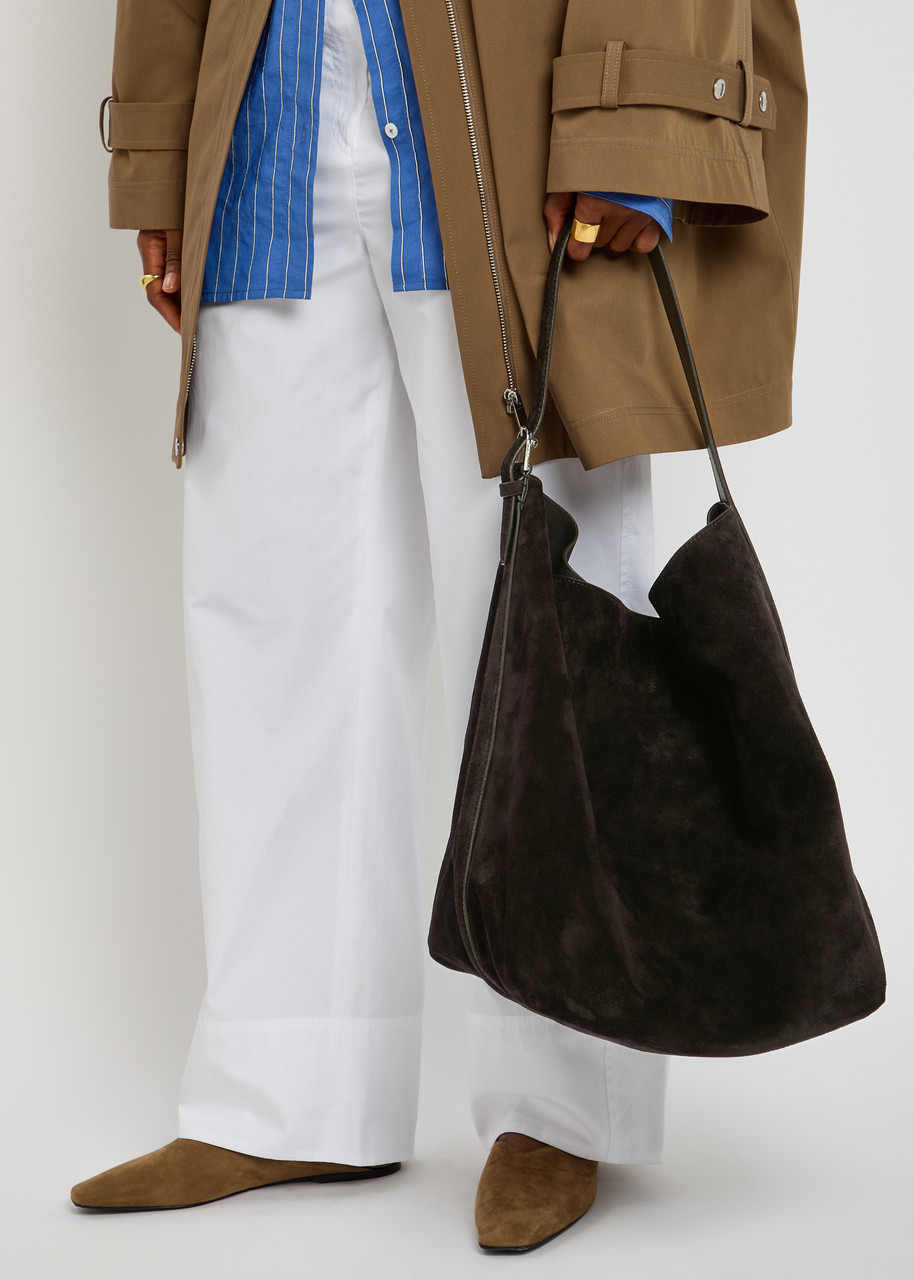 Toteme Belted Suede Tote - 5