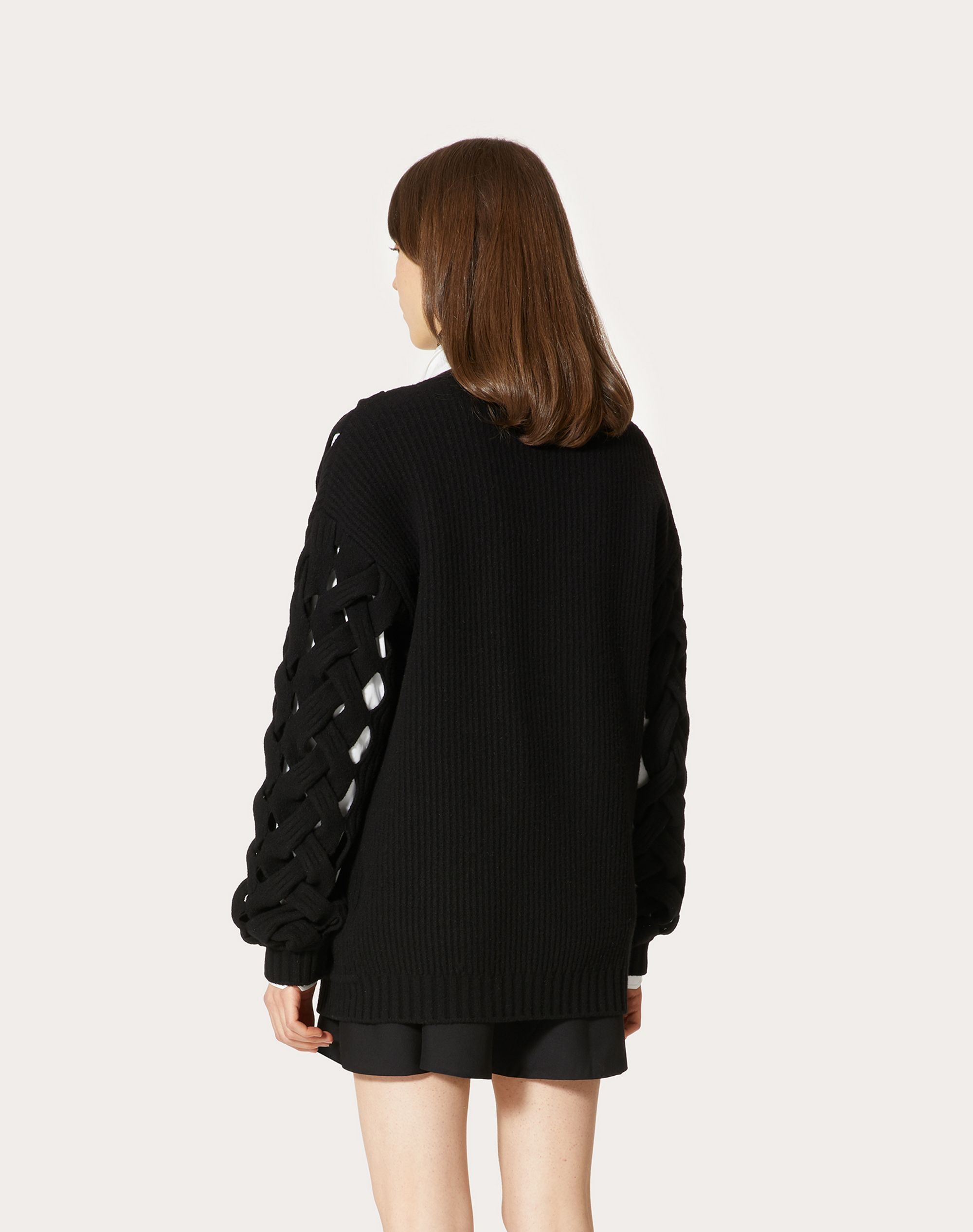 CARDIGAN IN ANGORA WOOL POLYAMIDE - 4