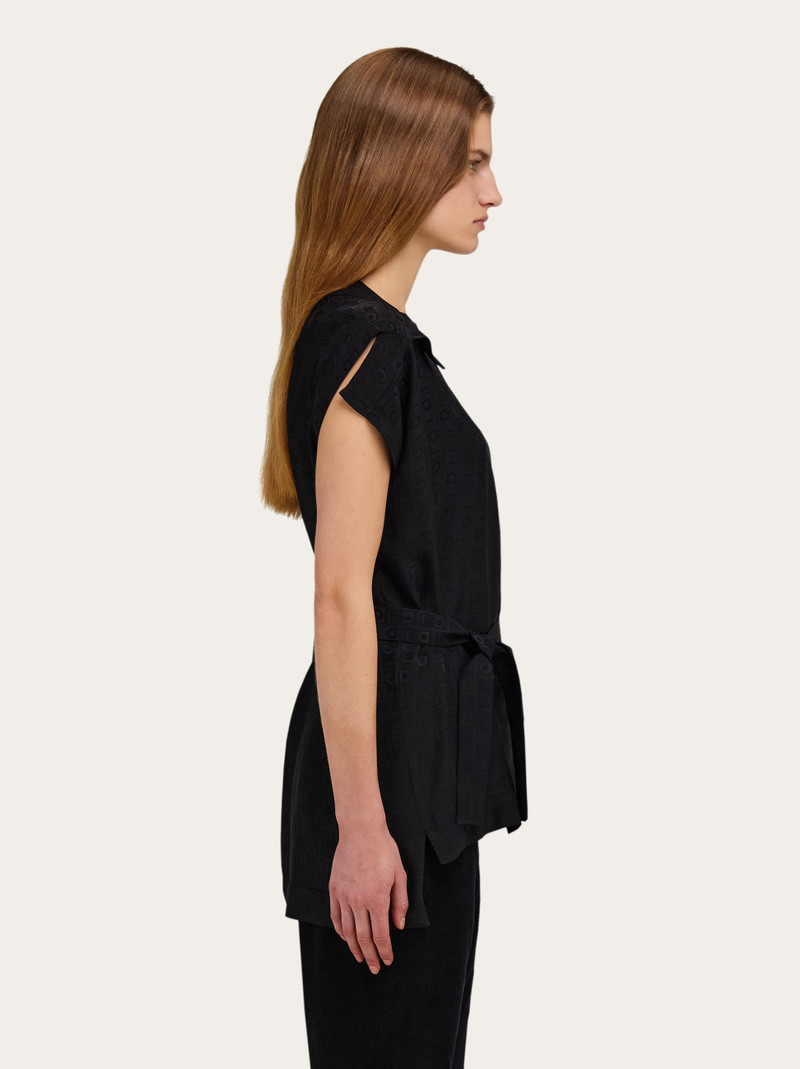 Ferragamo Monogram blouse 3