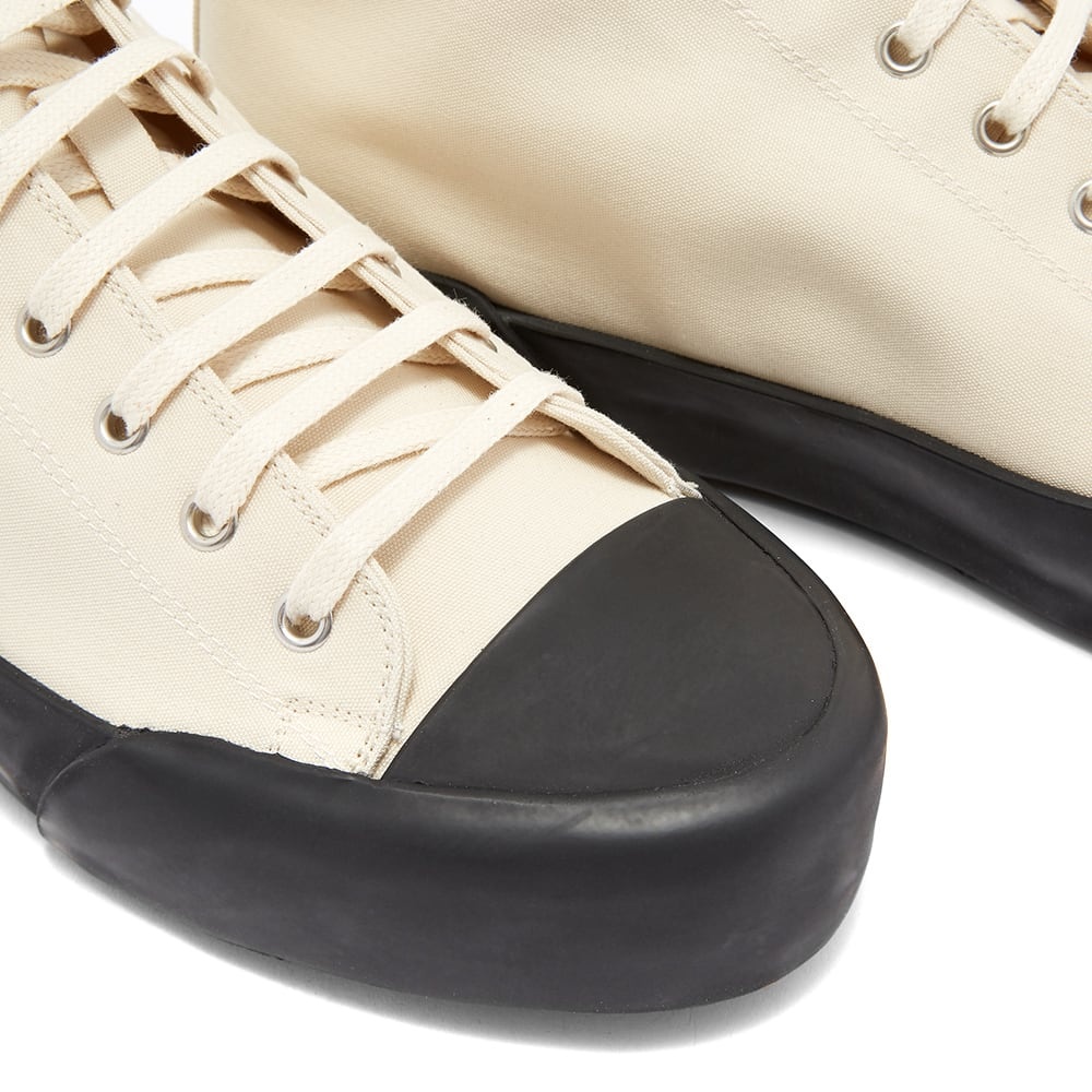 Jil Sander Canvas Hi Top Sneaker - 5