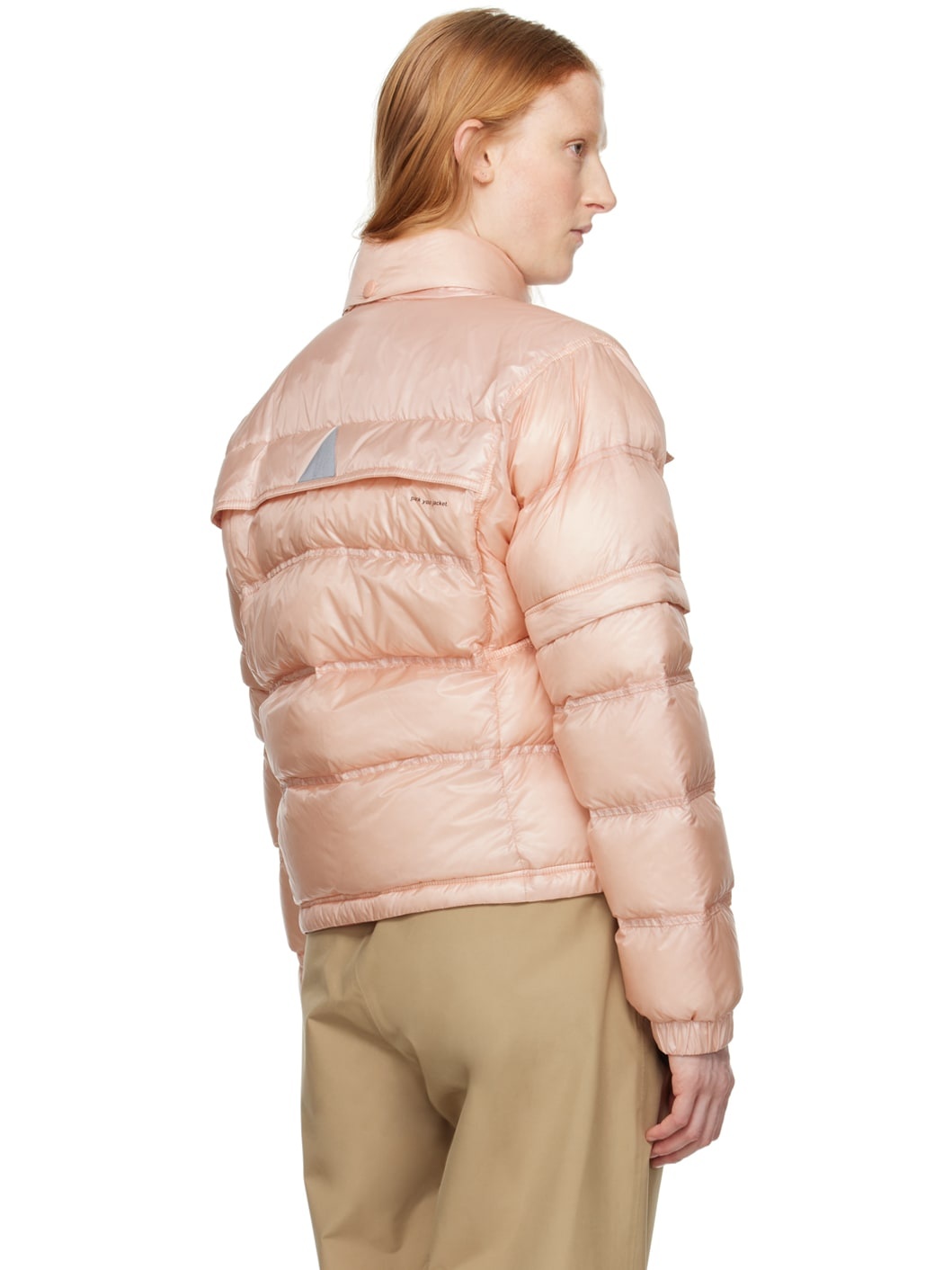 【関税＆送料込み】Moncler Grenoble Mauduit 2-In-1 Short Do Moncler Grenoble Pink Mauduit Down Jacket | ssense | REVERSIBLE