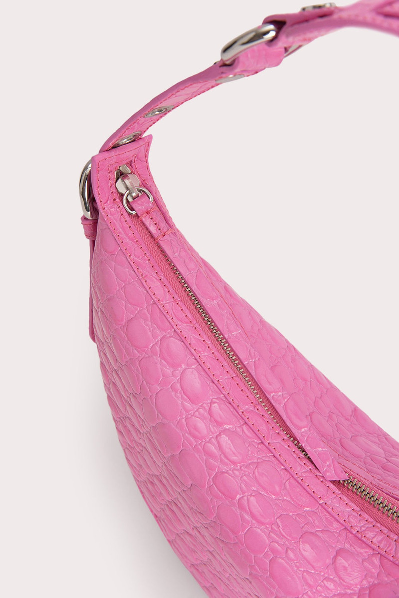Gib Lipstick Circular Croco Embossed Leather 4