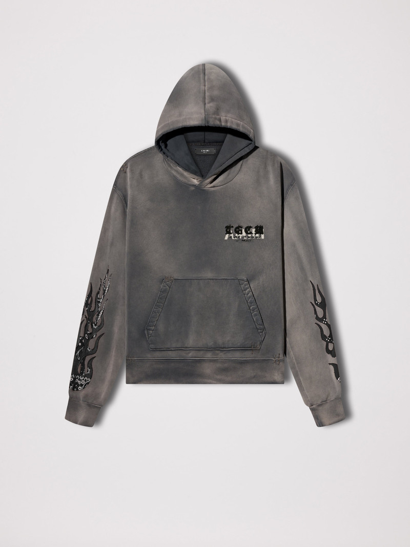 T.G.C.W. FLAMES HOODIE - 1