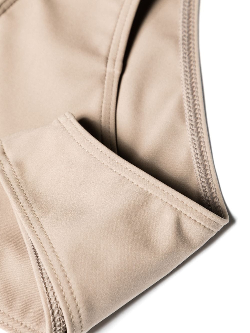 elasticated-waistband high-cut bikini bottoms - 3