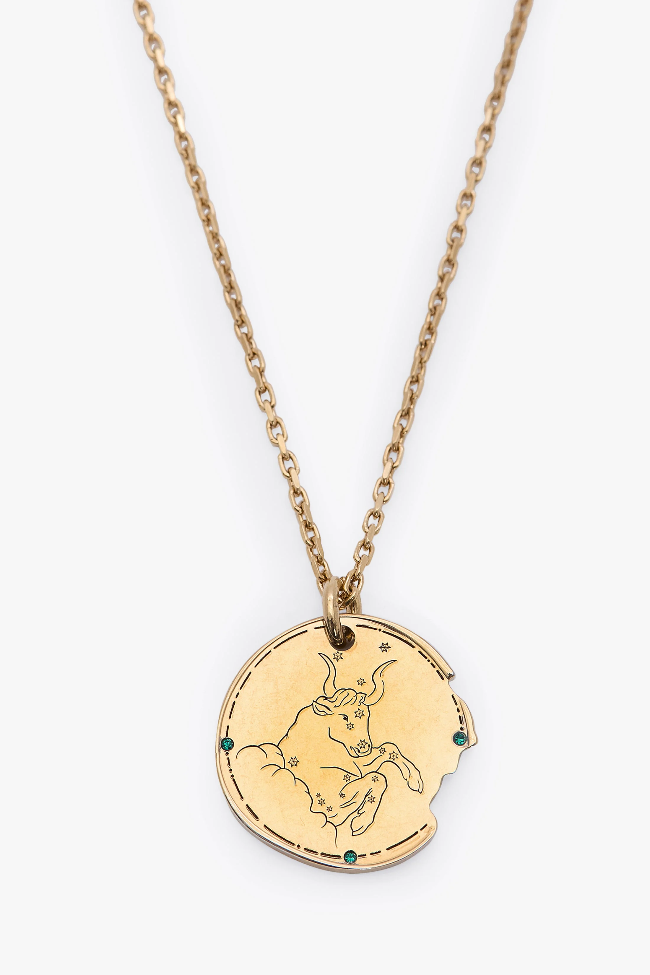 Taurus Zodiac Necklace - 1