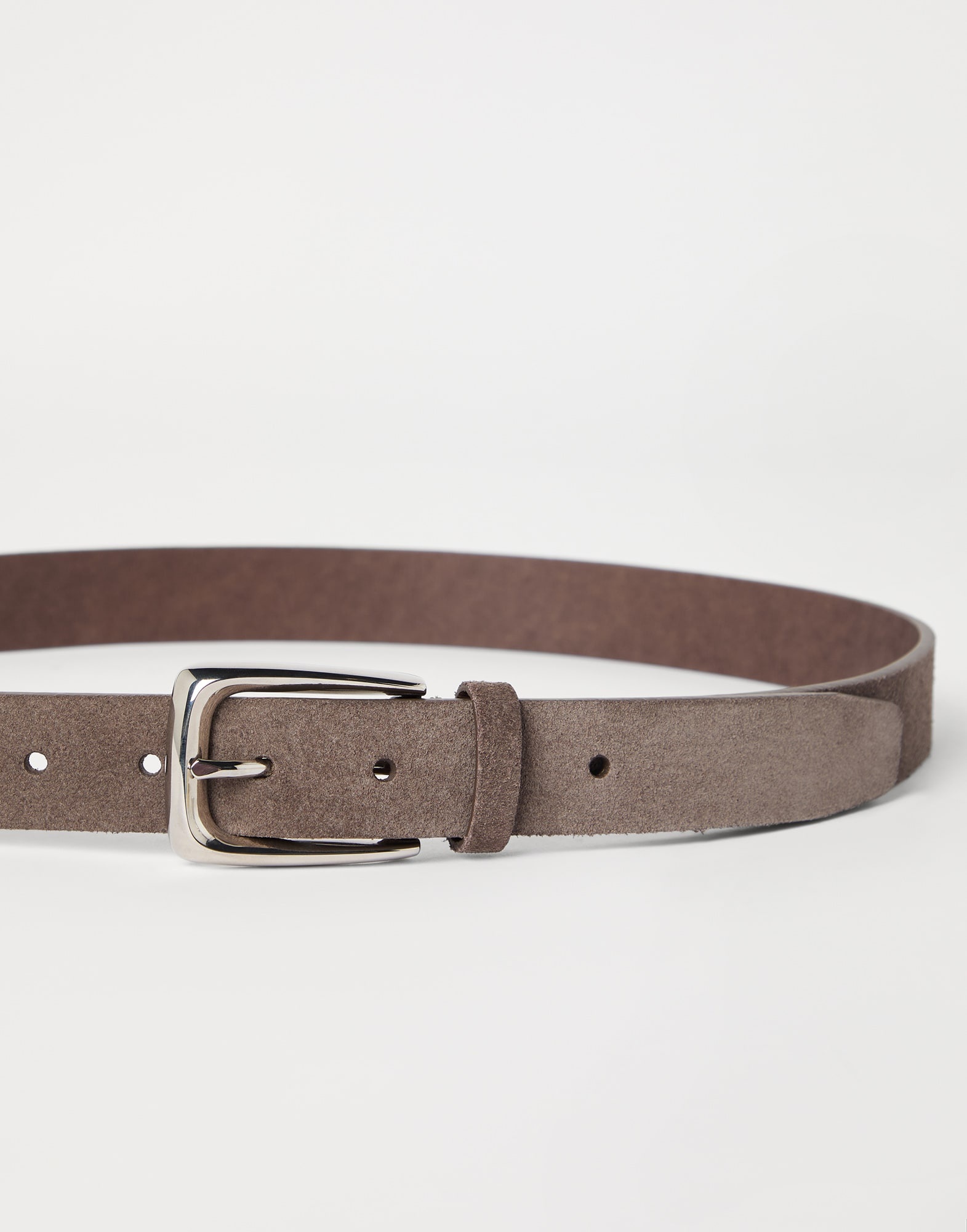 Braided reversed leather belt - 2