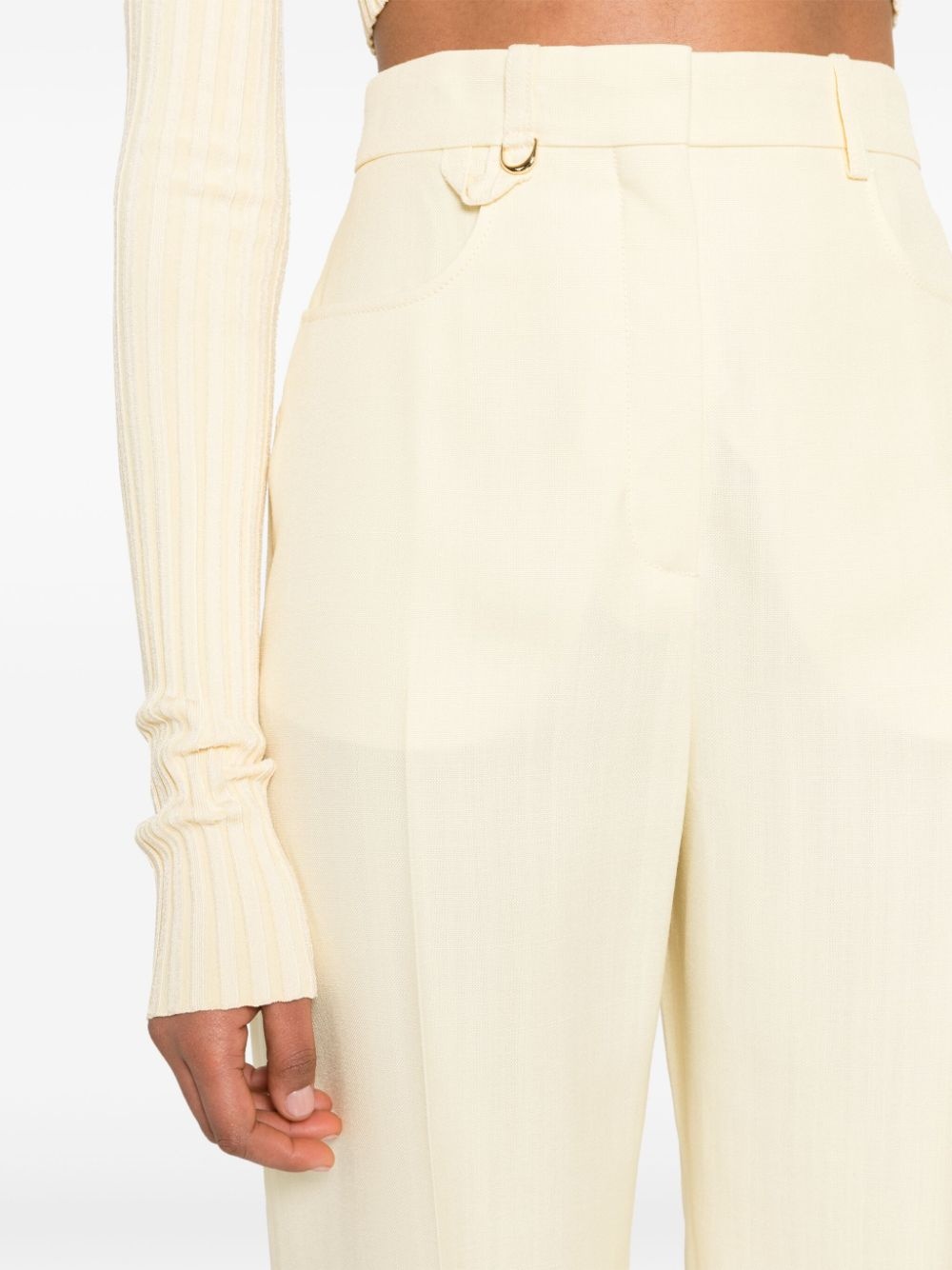 Le Pantalon Sauge flared trousers - 5