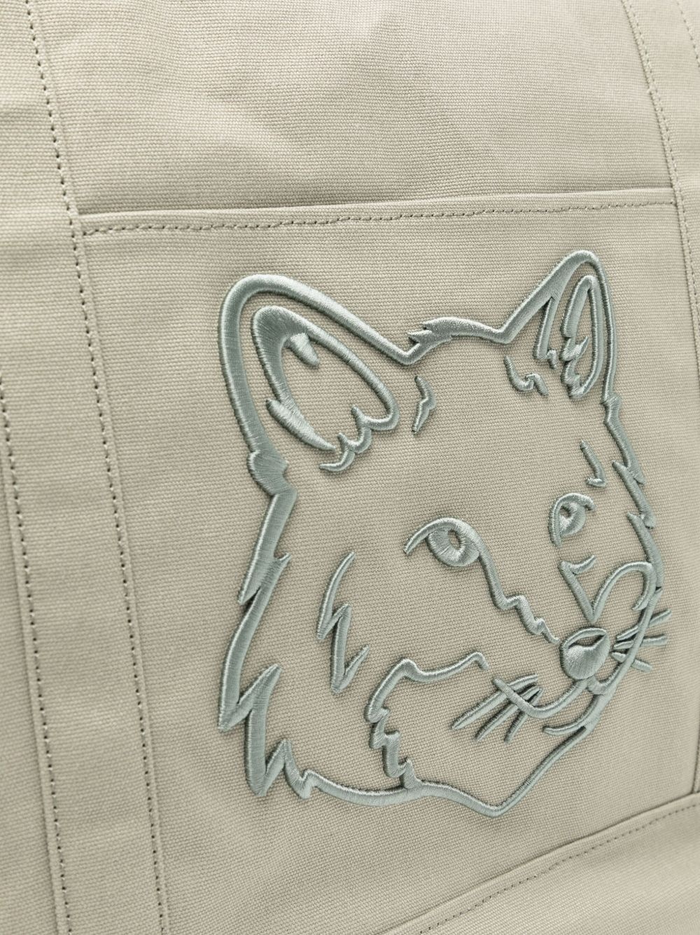 large Fox Head tote bag - 4