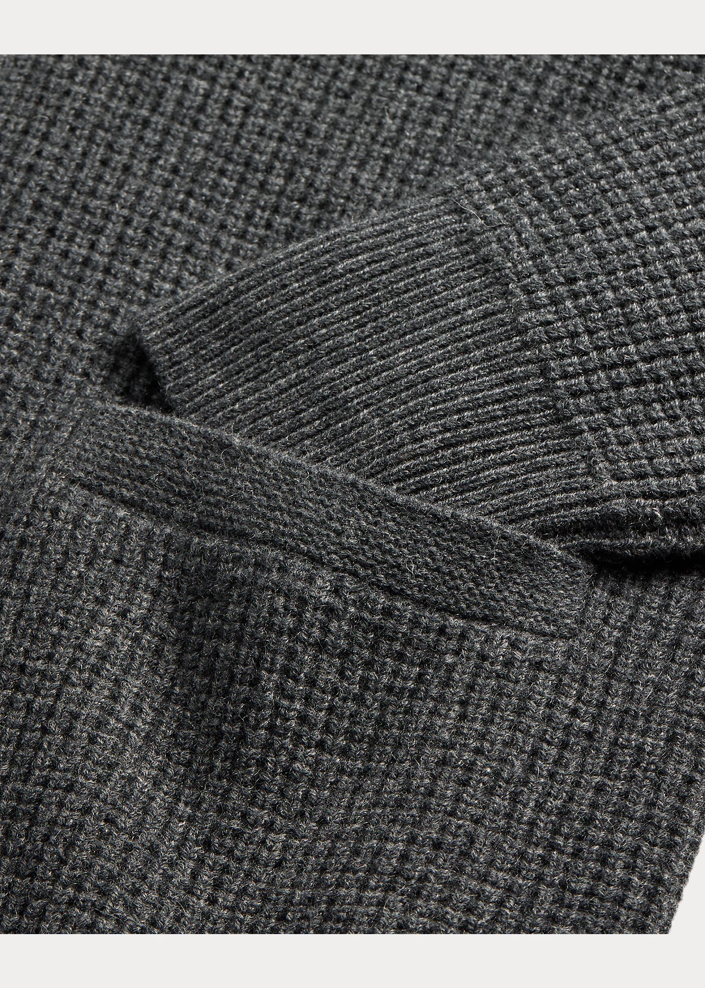 Waffle-Knit Cashmere Cardigan - 4