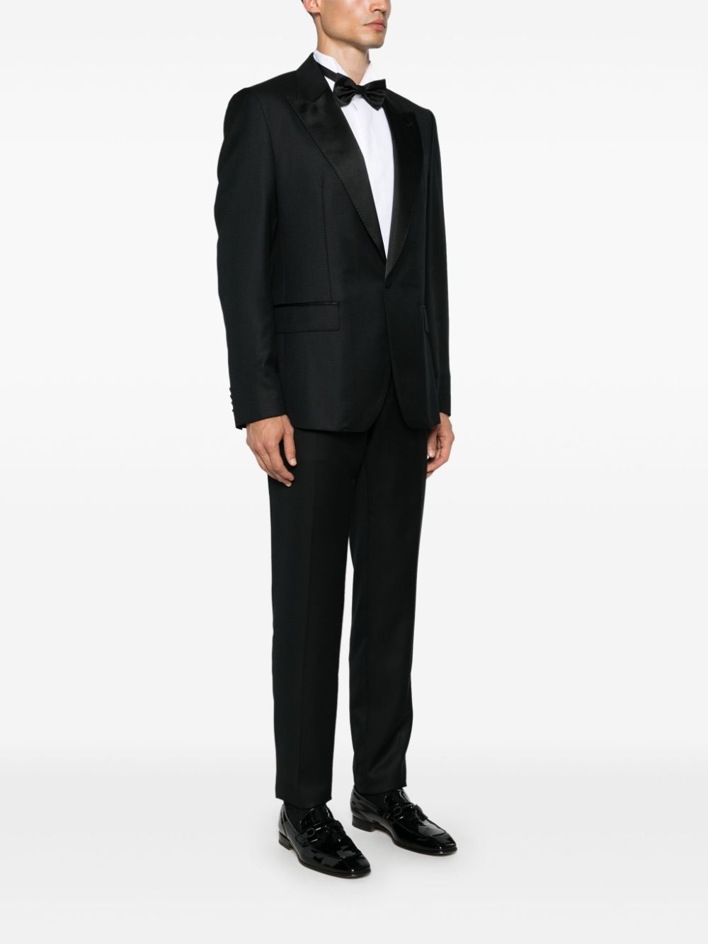monogram-jacquard suit - 3