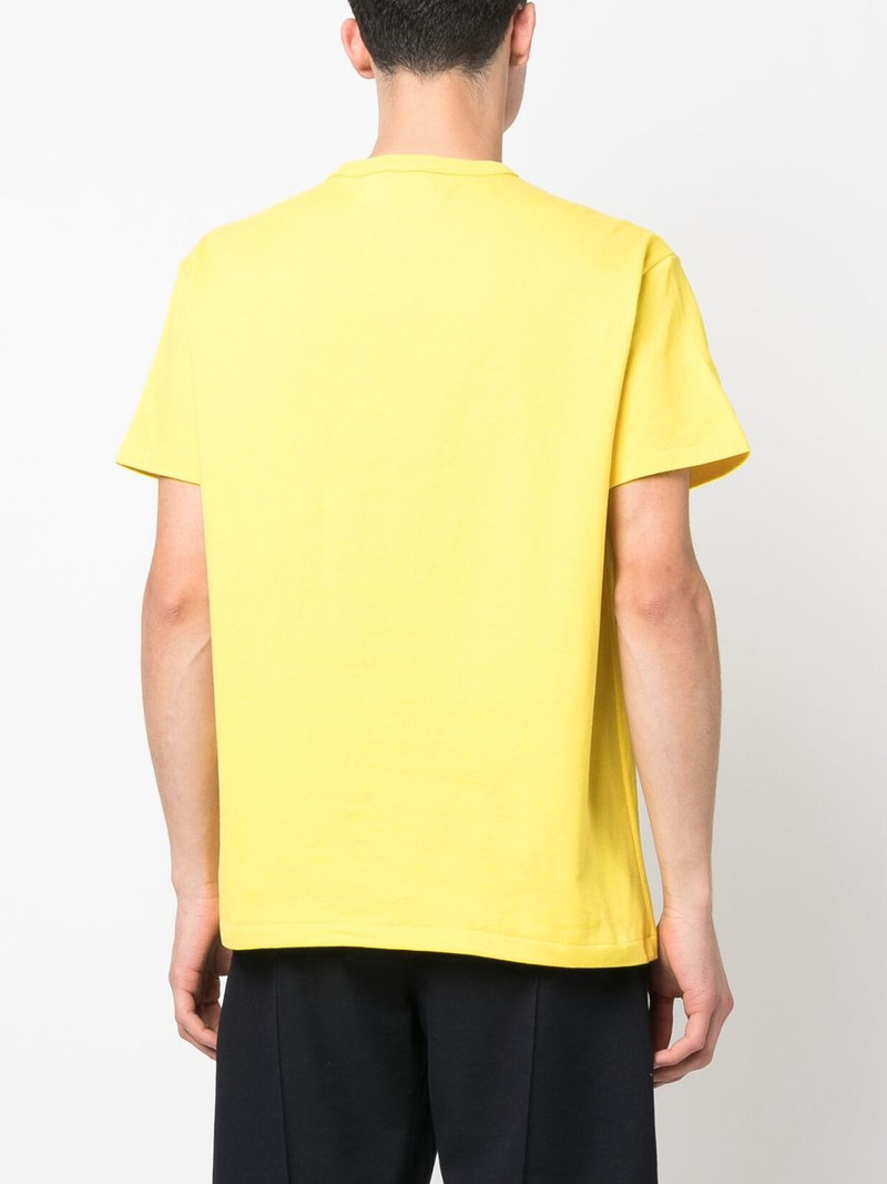 embroidered-logo cotton T-shirt 4