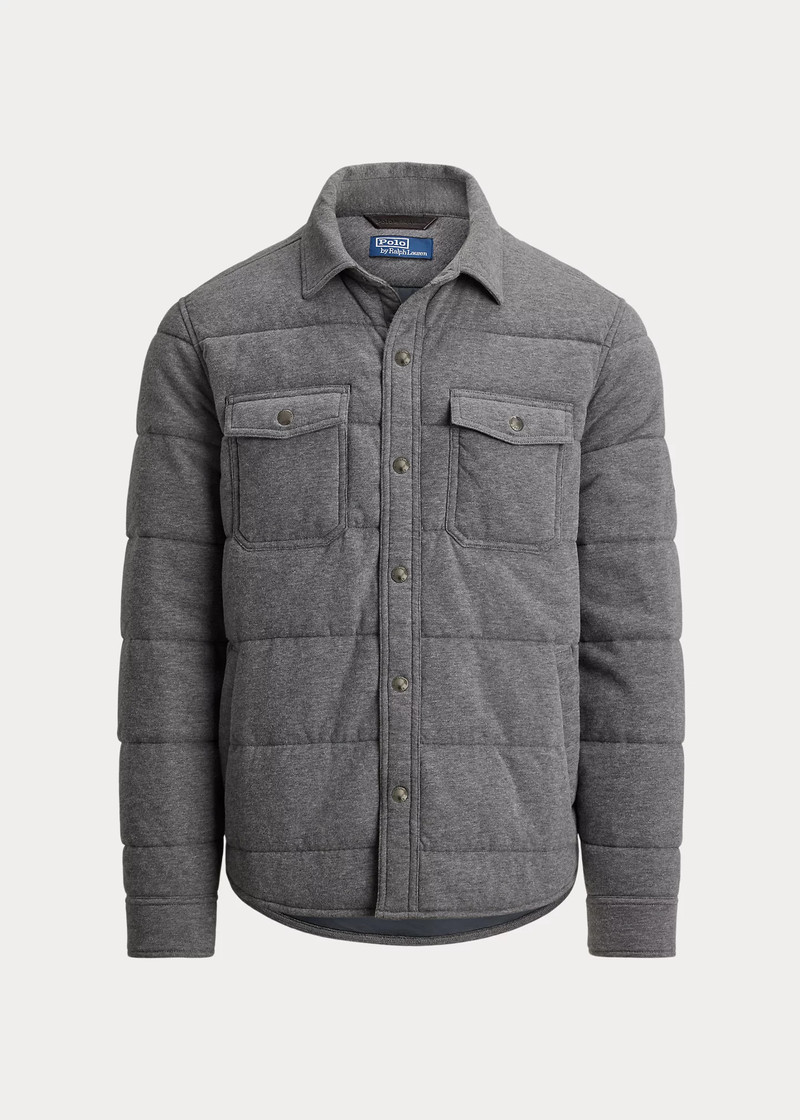 Quilted Jersey Overshirt 1